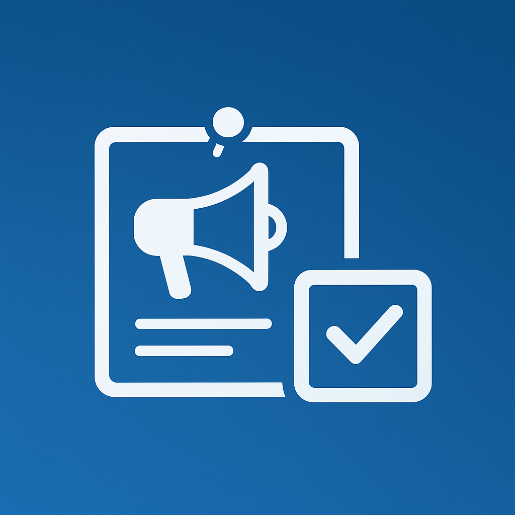 Duyuru ve Anket Yönetimi Resmi